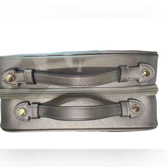 Calpak Transparent Cosmetic Case in Carmel 
11.25" x 9" x 5.75" - Picture 12 of 13